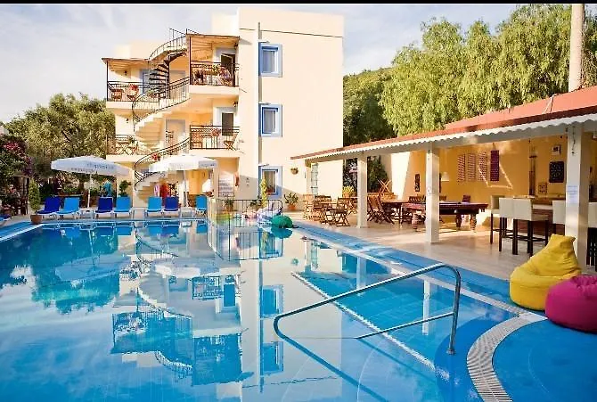 Merve Apartments, Your Home From Home In Central Bodrum, Street Cats Frequent The Property, Not All Apartments Have Balconies , Ground Floor Have Terrace With Table And Chairs